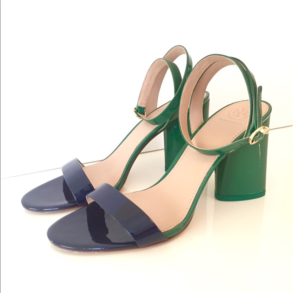 Tory Burch Elizabeth 2 patent-leather sandals